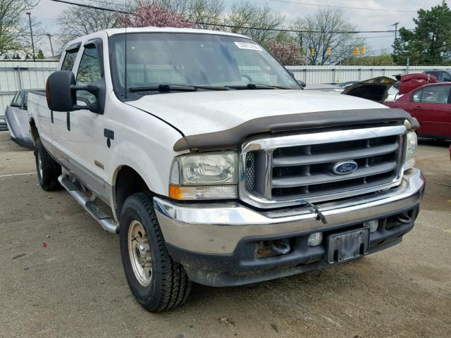 1FTSW31P63EC46062 - 2003 FORD F350 SRW S WHITE photo 1