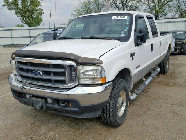 1FTSW31P63EC46062 - 2003 FORD F350 SRW S WHITE photo 2