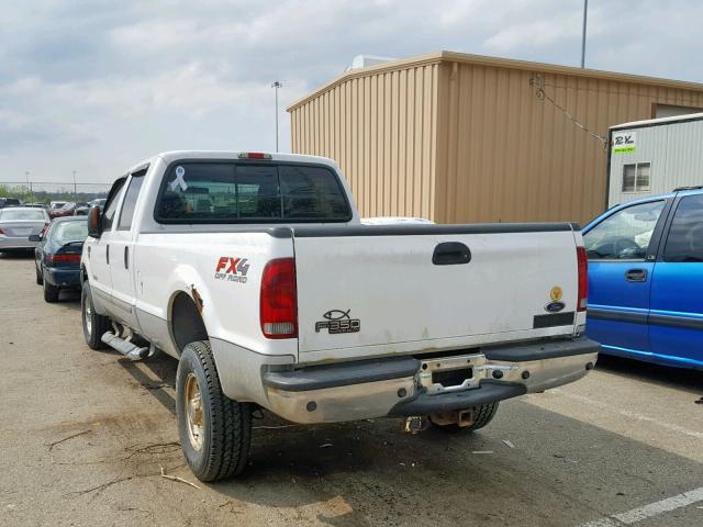 1FTSW31P63EC46062 - 2003 FORD F350 SRW S WHITE photo 3