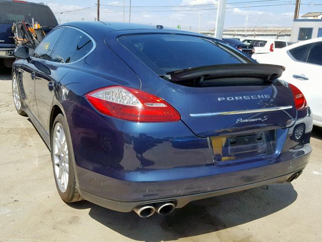 WP0AB2A75BL061691 - 2011 PORSCHE PANAMERA S BLUE photo 3