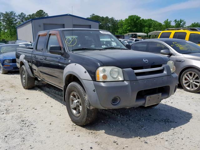 1N6ED29X73C415726 - 2003 NISSAN FRONTIER C BLACK photo 1