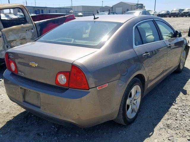 1G1ZB5E19BF382182 - 2011 CHEVROLET MALIBU LS GRAY photo 4