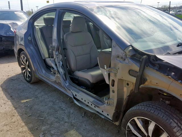 2HGFB2F93FH505025 - 2015 HONDA CIVIC EXL 灰色 照片 9