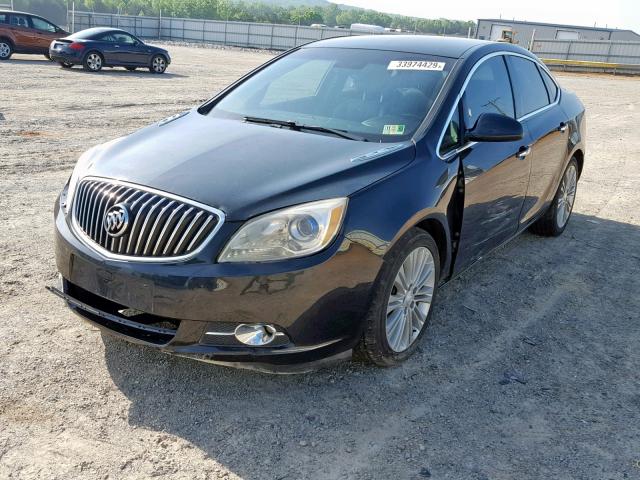 1G4PR5SK2D4192984 - 2013 BUICK VERANO CON BLACK photo 2