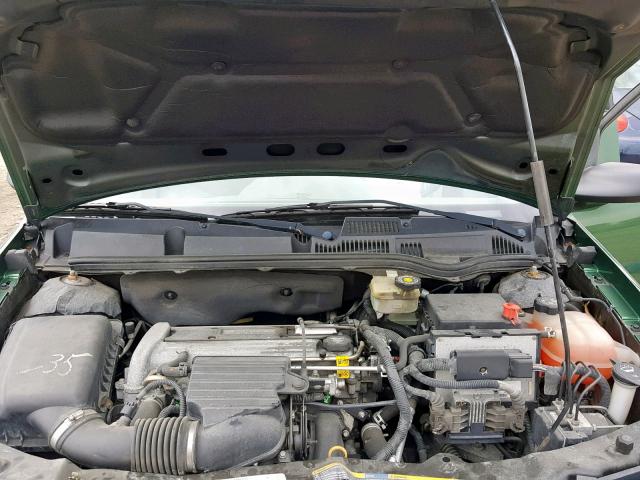 1G8AJ52F33Z168967 - 2003 SATURN ION LEVEL GREEN photo 7