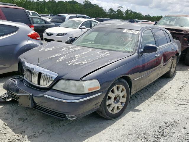 1LNHM85WX3Y680297 - 2003 LINCOLN TOWN CAR C BLUE photo 2