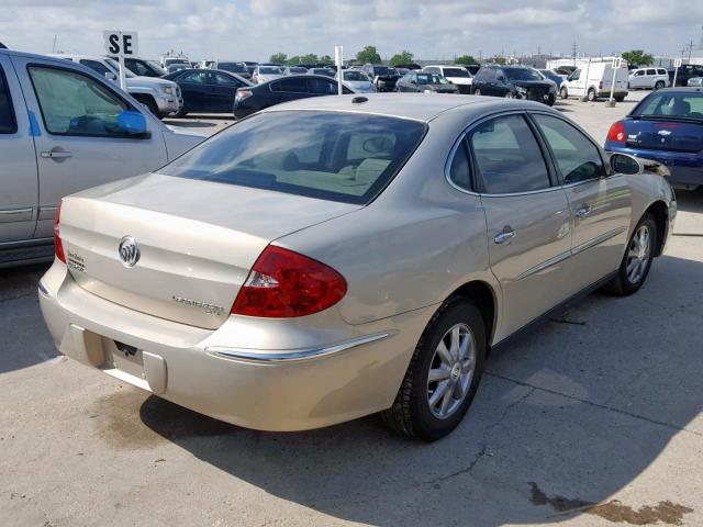 2G4WC582391159211 - 2009 BUICK LACROSSE C TAN photo 4