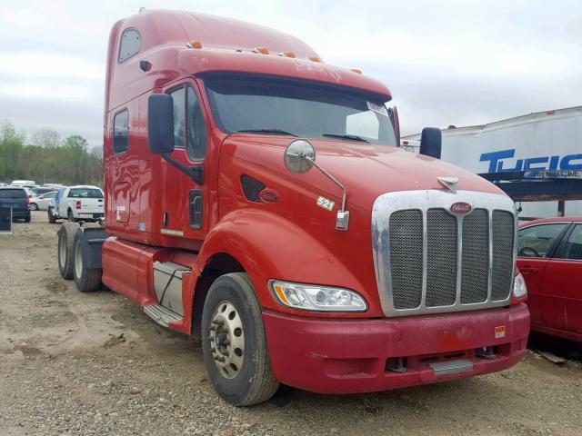 1XP7D49X29D784521 - 2009 PETERBILT 387 RED photo 1