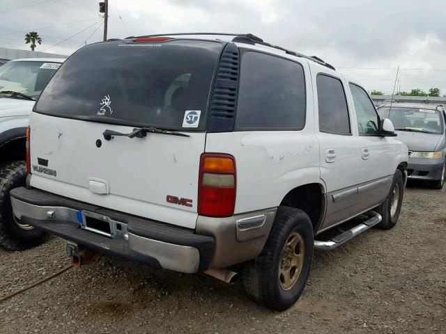 1GKEK13T8YJ178373 - 2000 GMC YUKON WHITE photo 4