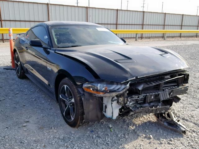 1FA6P8CF9K5122890 - 2019 FORD MUSTANG GT BLACK photo 1