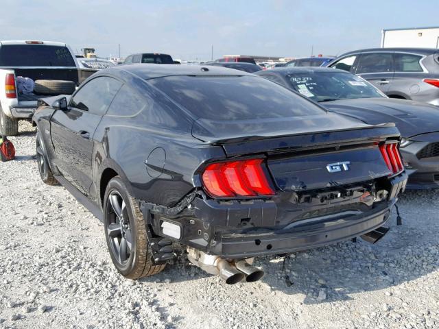 1FA6P8CF9K5122890 - 2019 FORD MUSTANG GT BLACK photo 3