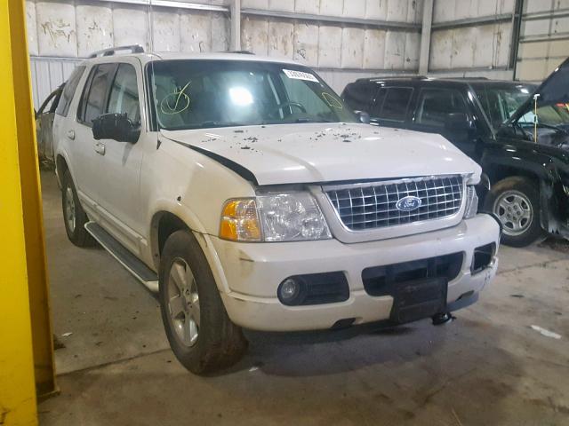 1FMDU65K33ZA72406 - 2003 FORD EXPLORER L WHITE photo 1