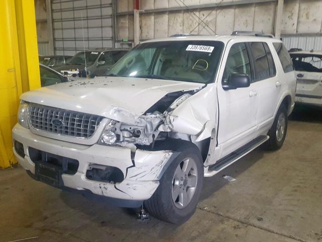 1FMDU65K33ZA72406 - 2003 FORD EXPLORER L WHITE photo 2