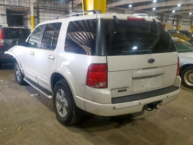 1FMDU65K33ZA72406 - 2003 FORD EXPLORER L WHITE photo 3