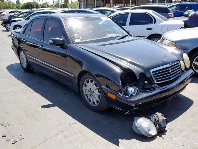 WDBJF65J01B389881 - 2001 MERCEDES-BENZ E 320 BLACK photo 1