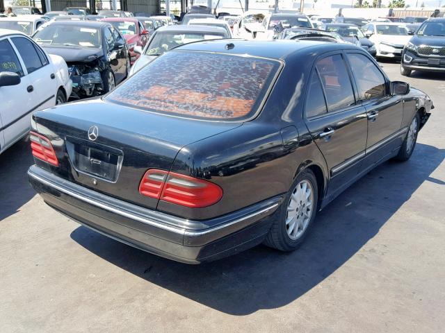 WDBJF65J01B389881 - 2001 MERCEDES-BENZ E 320 BLACK photo 4