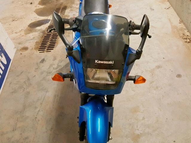 JKAEXMF187DA35880 - 2007 KAWASAKI EX250 F BLUE photo 9