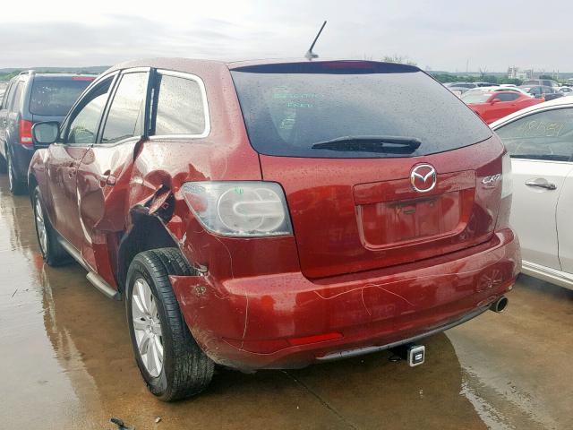 JM3ER2BMXC0414969 - 2012 MAZDA CX-7 RED photo 3