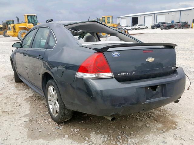 2G1WB5E35E1138772 - 2014 CHEVROLET IMPALA LIM CHARCOAL photo 3