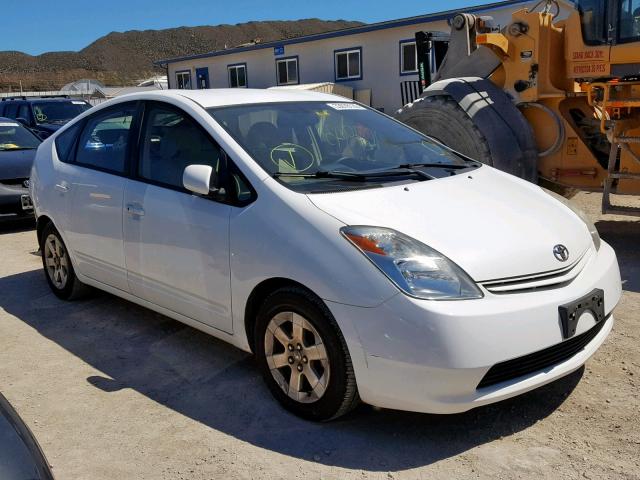 JTDKB20U053108609 - 2005 TOYOTA PRIUS WHITE photo 1