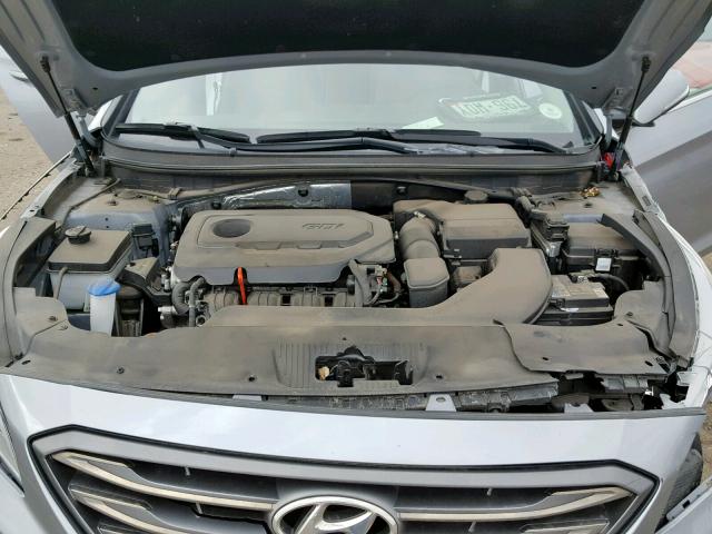 5NPE34AF6FH136247 - 2015 HYUNDAI SONATA SPO SILVER photo 7