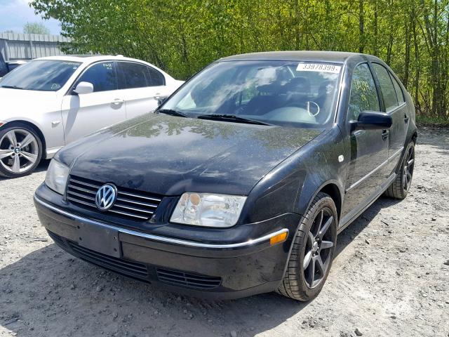 3VWRA69M34M027979 - 2004 VOLKSWAGEN JETTA GL BLACK photo 2