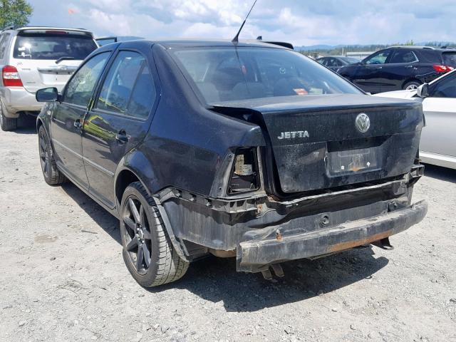 3VWRA69M34M027979 - 2004 VOLKSWAGEN JETTA GL BLACK photo 3