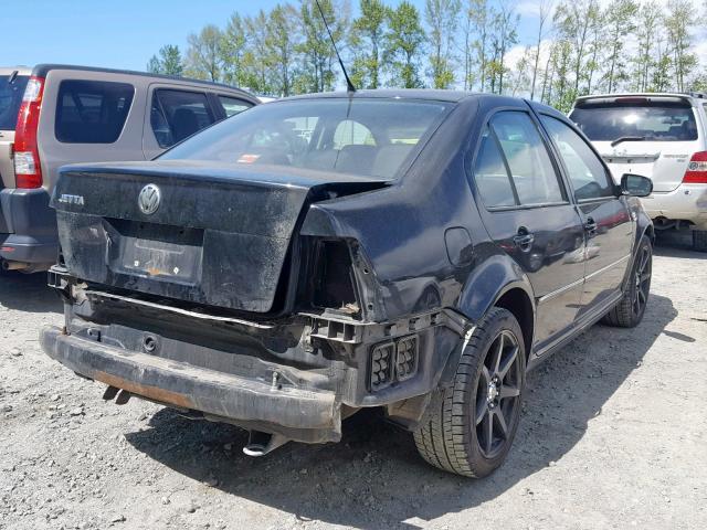 3VWRA69M34M027979 - 2004 VOLKSWAGEN JETTA GL BLACK photo 4