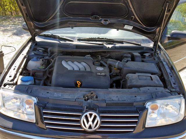 3VWRA69M34M027979 - 2004 VOLKSWAGEN JETTA GL BLACK photo 7