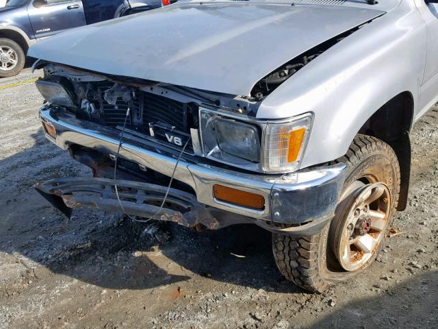 JT4VN13D8L5023108 - 1990 TOYOTA PICKUP 1/2 SILVER photo 9