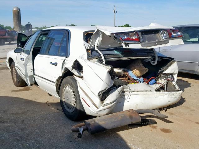 1G4HR52K2WH473229 - 1998 BUICK LESABRE LI WHITE photo 3