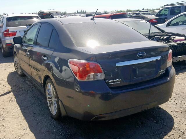 JF1GJAH6XDH011708 - 2013 SUBARU IMPREZA LI GRAY photo 3