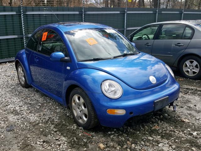 3VWCK21C53M413252 - 2003 VOLKSWAGEN NEW BEETLE ლურჯი ფოტო 1