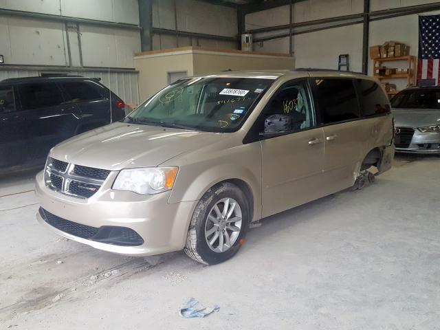 2C4RDGCGXDR541677 - 2013 DODGE GRAND CARAVAN SXT  photo 2