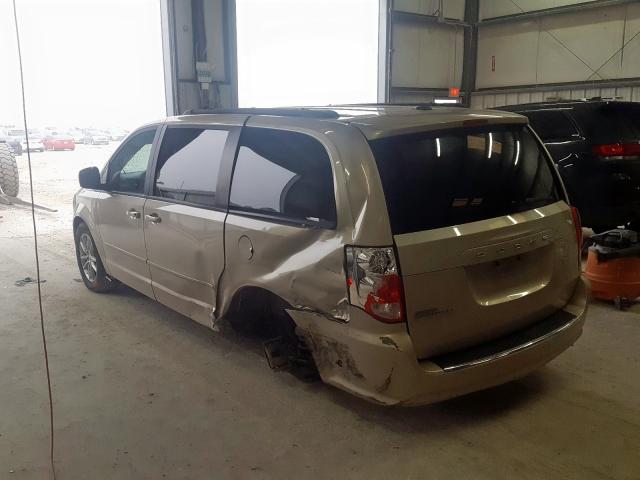 2C4RDGCGXDR541677 - 2013 DODGE GRAND CARAVAN SXT  photo 3