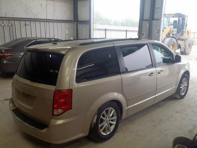 2C4RDGCGXDR541677 - 2013 DODGE GRAND CARAVAN SXT  photo 4