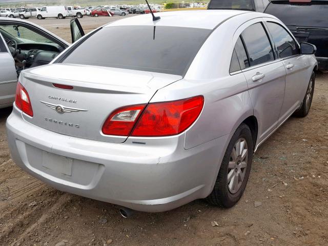 1C3CC4FB6AN137926 - 2010 CHRYSLER SEBRING TO SILVER photo 4