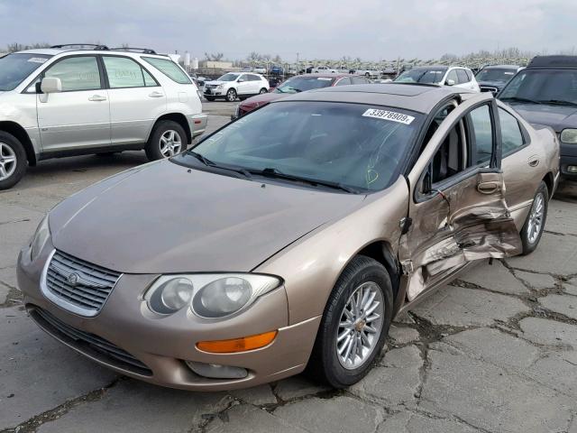 2C3HE66G9XH841076 - 1999 CHRYSLER 300M BROWN photo 2