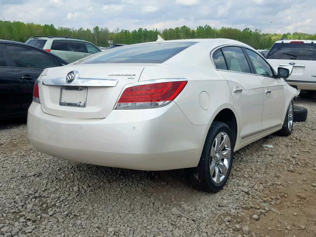 1G4GC5ED8BF363463 - 2011 BUICK LACROSSE C BEIGE photo 4