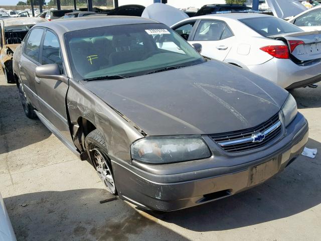 2G1WF52E539348118 - 2003 CHEVROLET IMPALA GOLD photo 1