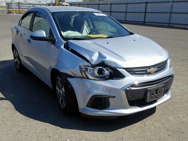 1G1JF5SB4J4131837 - 2018 CHEVROLET SONIC PREM BLUE photo 1