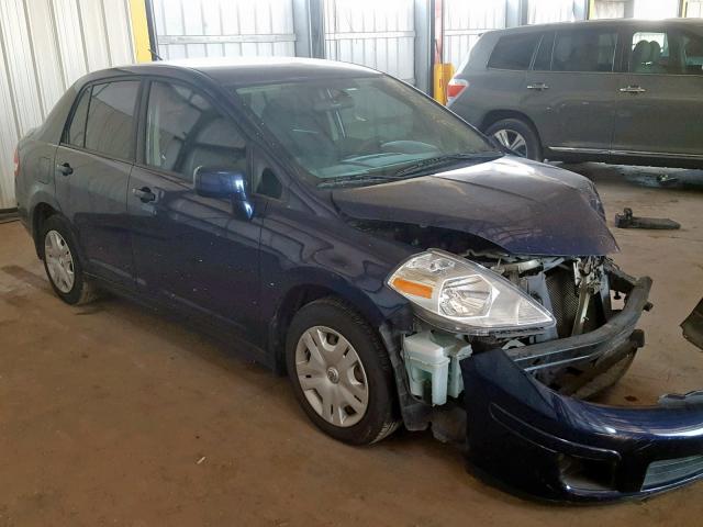 3N1BC1AP7BL418727 - 2011 NISSAN VERSA S BLUE photo 1