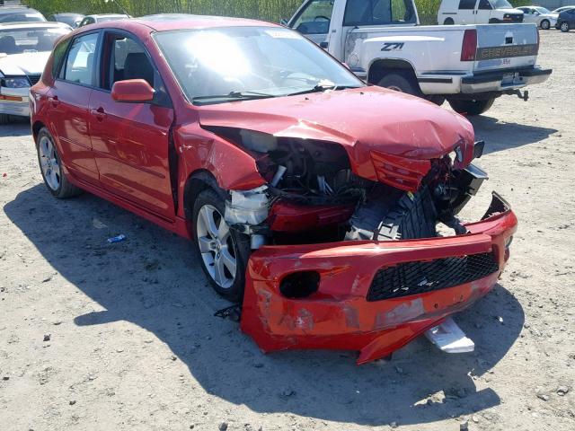 JM1BK343051331753 - 2005 MAZDA 3 HATCHBAC RED photo 1