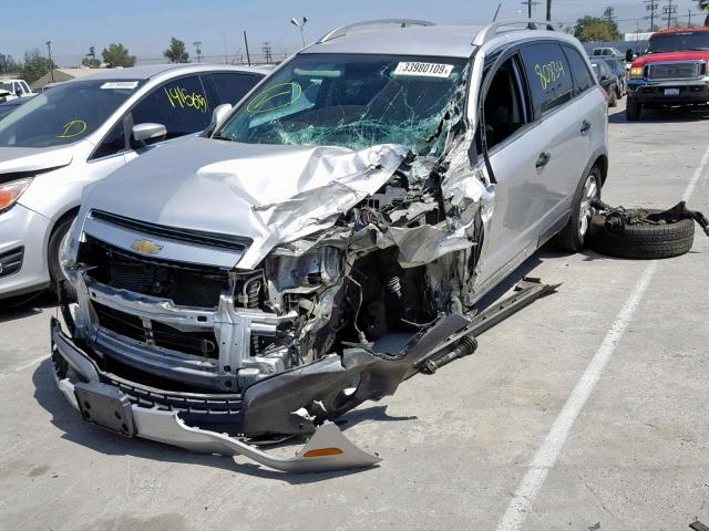 3GNAL2EK3DS583283 - 2013 CHEVROLET CAPTIVA LS 银色 照片 2