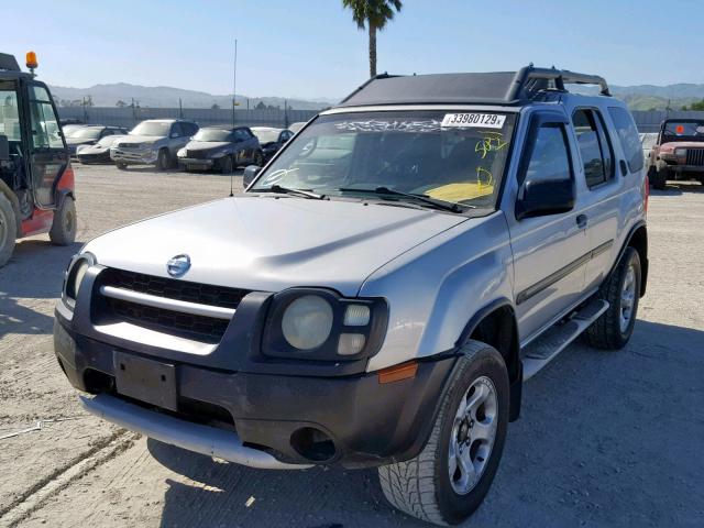 5N1ED28T94C608295 - 2004 NISSAN XTERRA XE SILVER photo 2