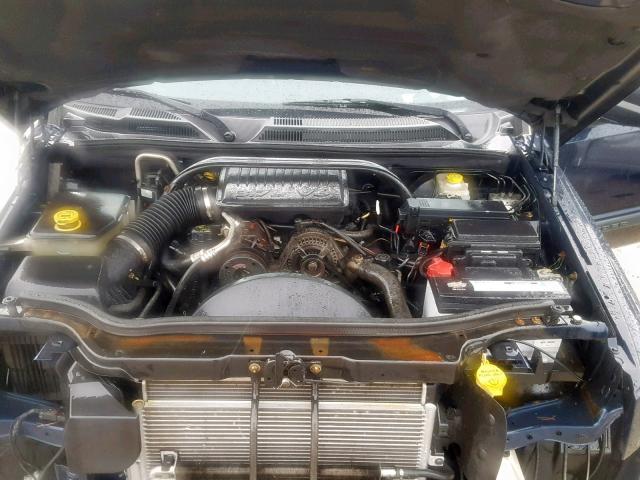 1J8HG48K76C139974 - 2006 JEEP COMMANDER BLUE photo 7