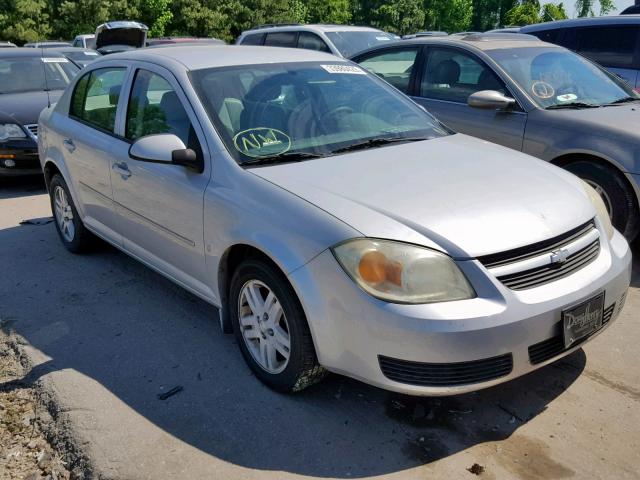 1G1AL55F967780790 - 2006 CHEVROLET COBALT LT SILVER photo 1