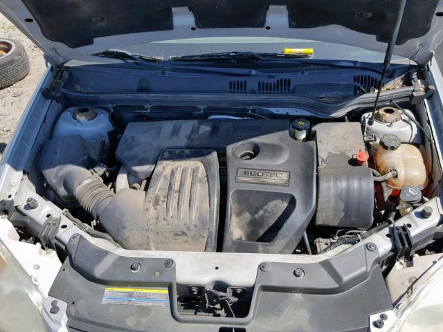 1G1AL55F967780790 - 2006 CHEVROLET COBALT LT SILVER photo 7