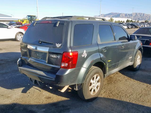 4F2CZ06158KM01658 - 2008 MAZDA TRIBUTE S GREEN photo 4