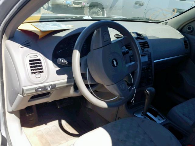 1G1ZT62805F305080 - 2005 CHEVROLET MALIBU MAX 银色 照片 9